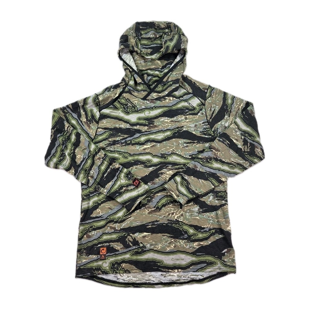 Origin Field Explorer Alpha Hoodie Camo Mens Medium Nano Wool
